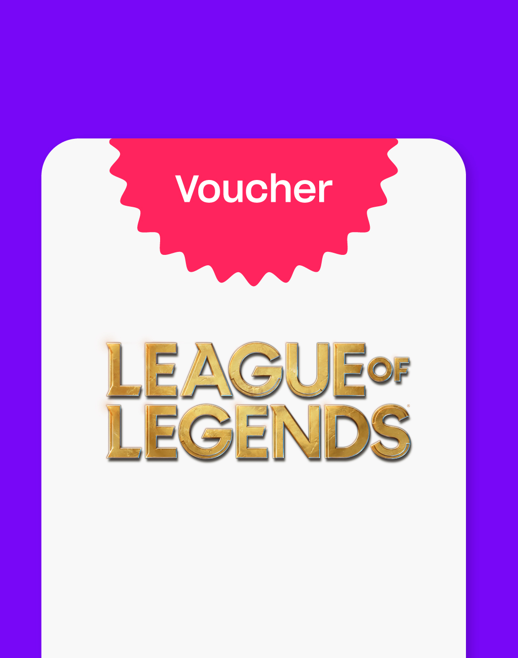 Voucher League Of Legends Club Pontos